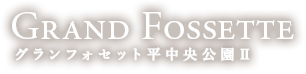 Grand Fossette グランフォセット平中央公園Ⅱ